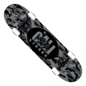 CALI Strong Urban Camo Grey Skateboard Trick Complete