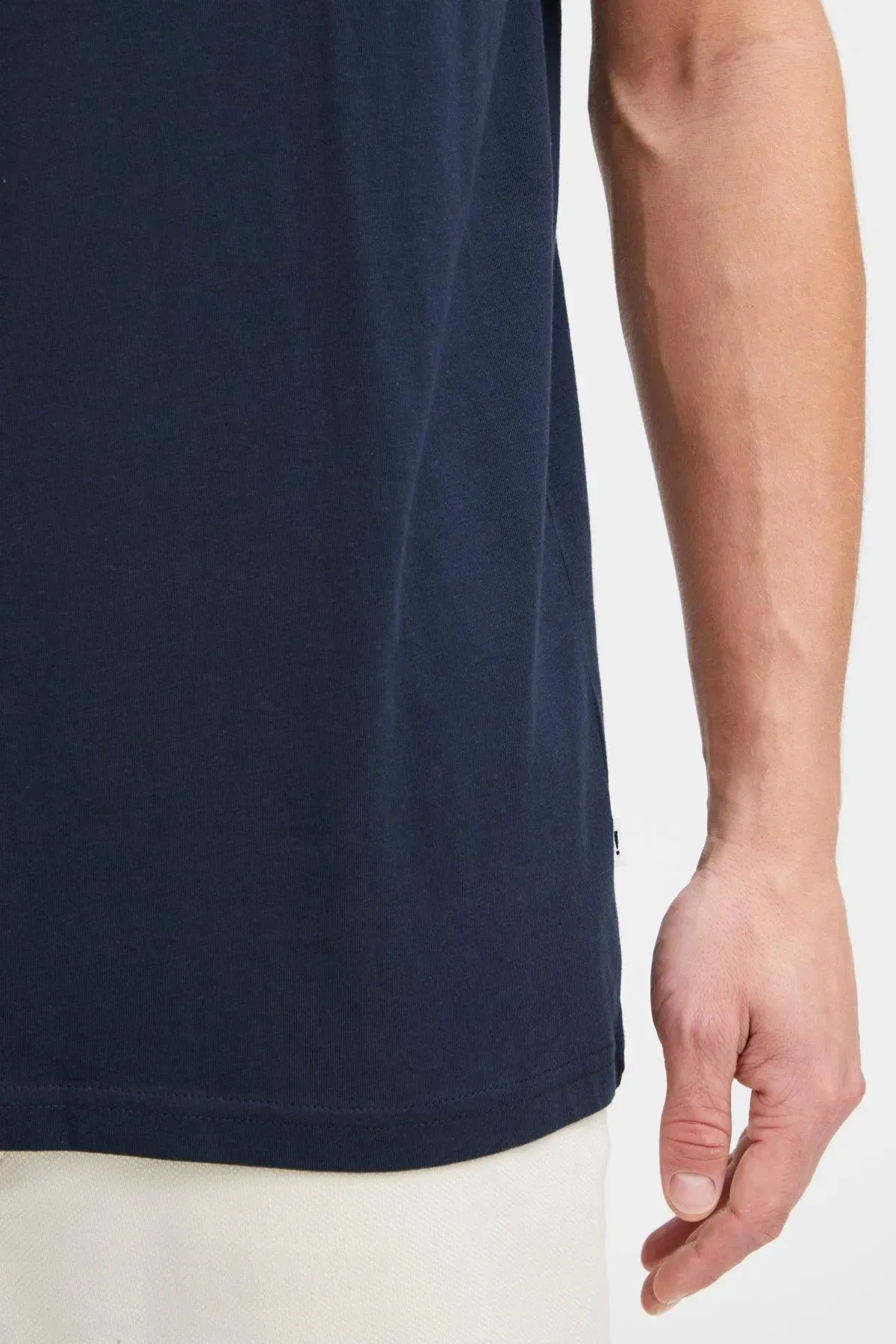 Camiseta !Solid Ilias Insignia Blue