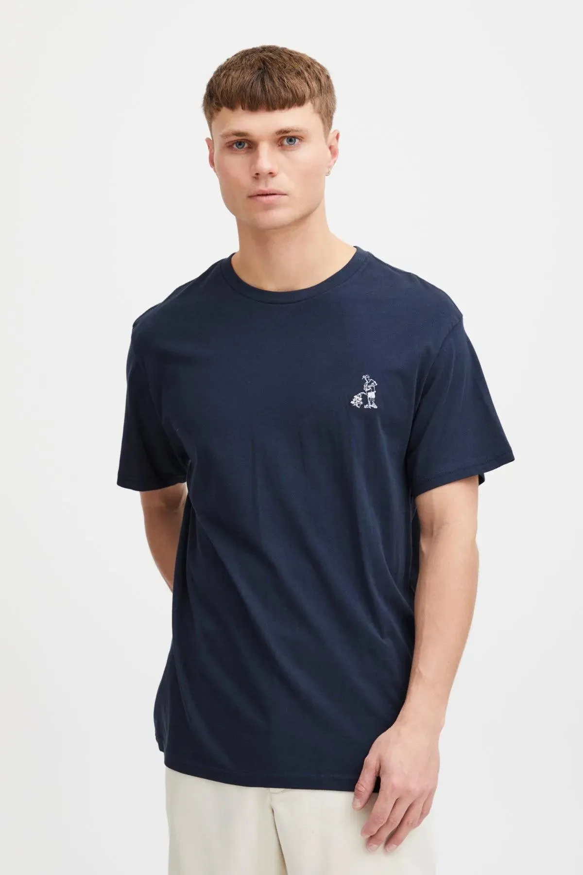 Camiseta !Solid Ilias Insignia Blue