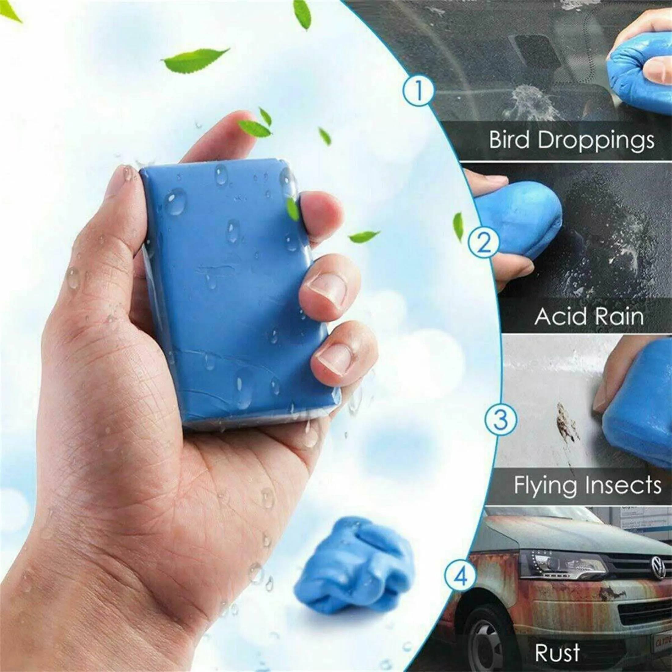 Car Detailing Clay Bar 1PCS 100g Auto Magic Clay Bar Cleaner for Car Wash