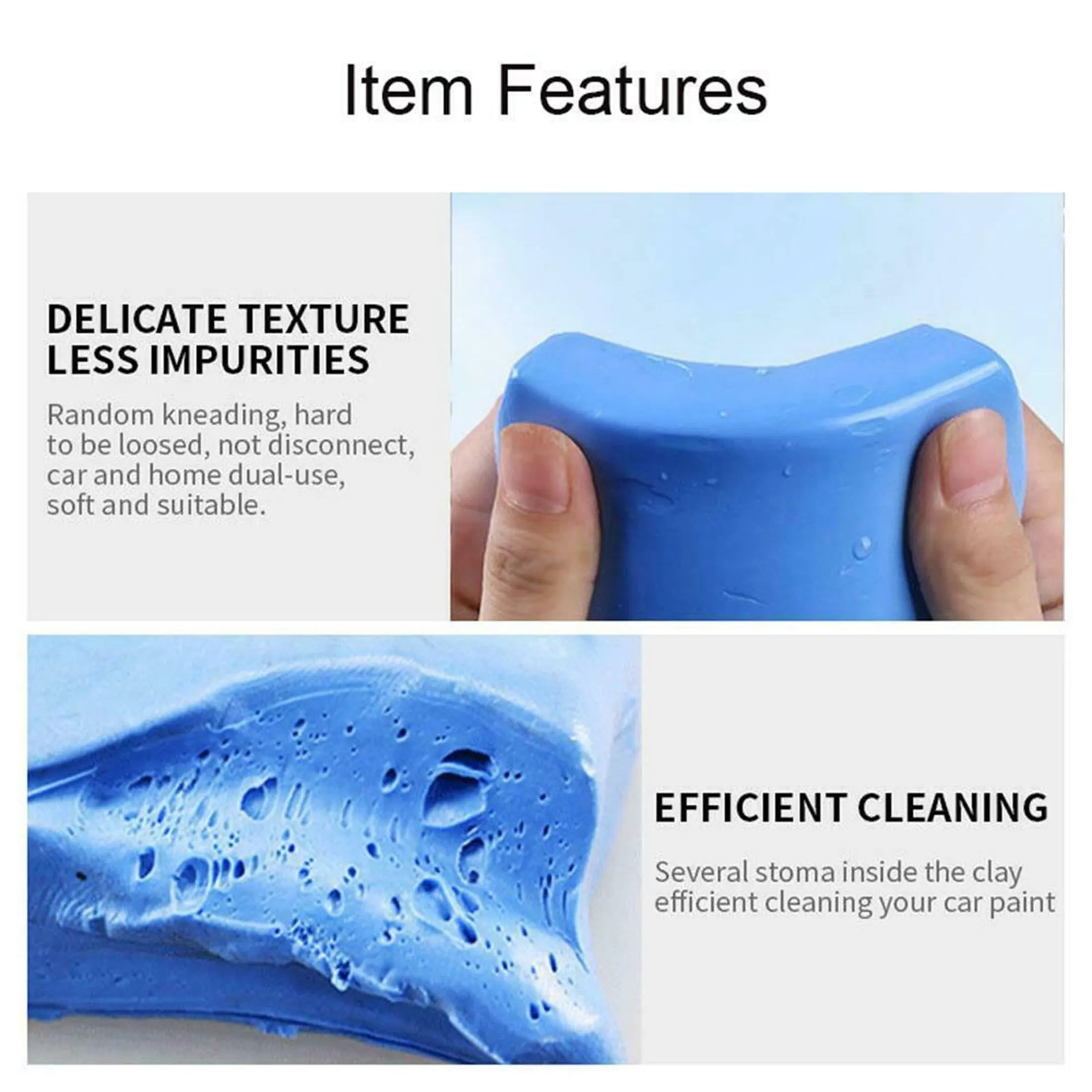 Car Detailing Clay Bar 1PCS 100g Auto Magic Clay Bar Cleaner for Car Wash