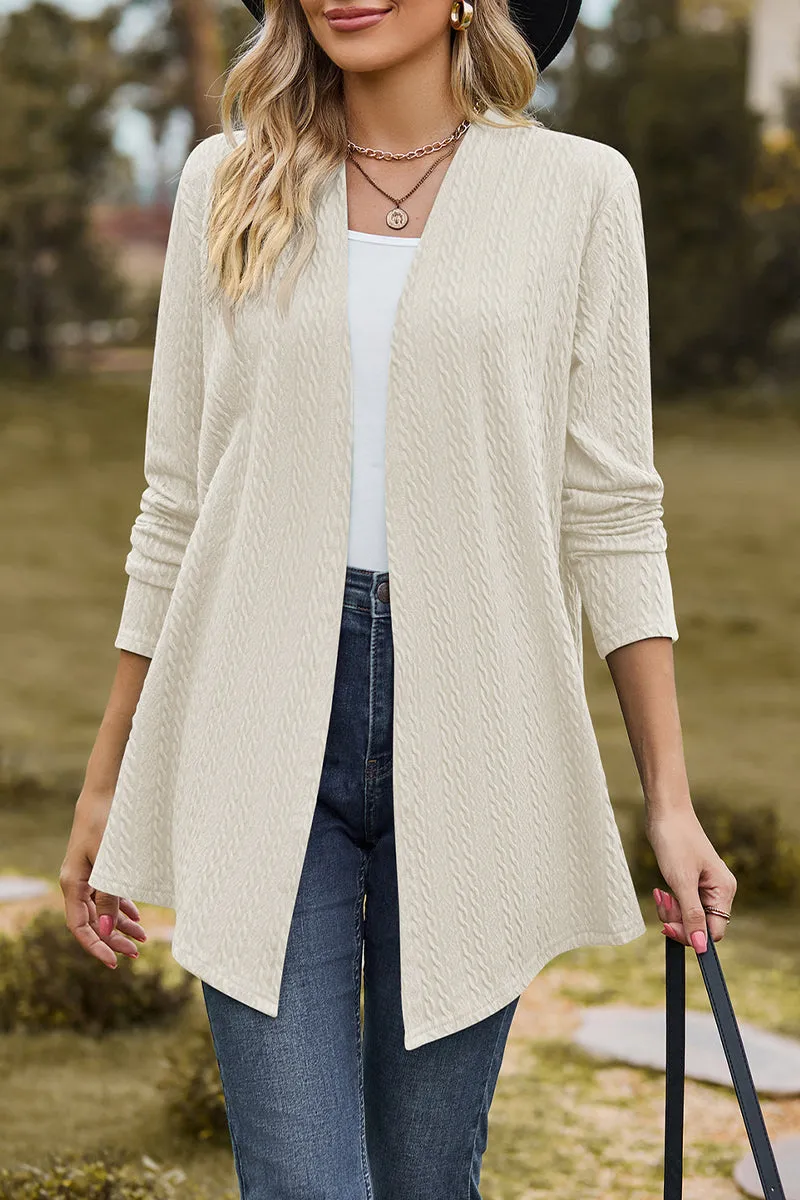 Casual Solid Patchwork V Neck Outerwear