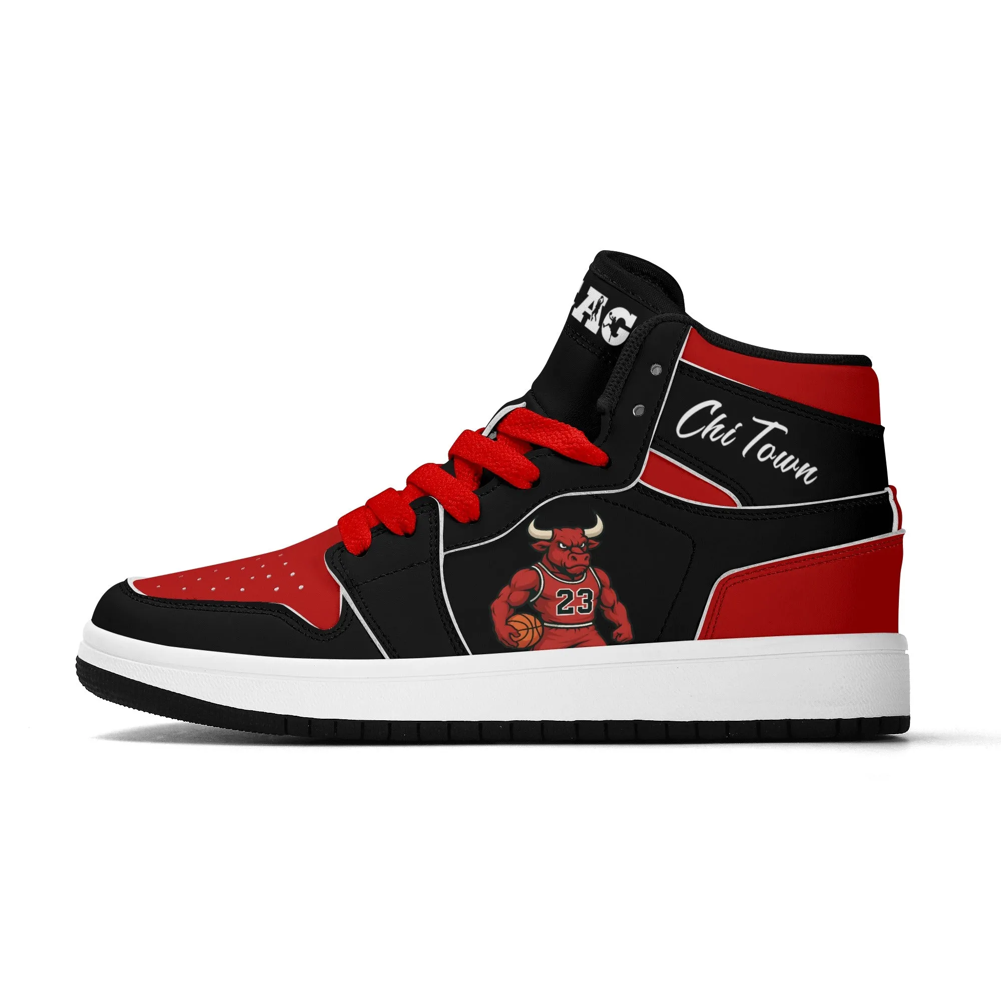 Chicago Basketball Team Themed Shoes For Kids