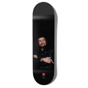 Chocolate Skateboards Waylon Jennings Stevie Perez Twin Tail Skateboard Deck 8.5"