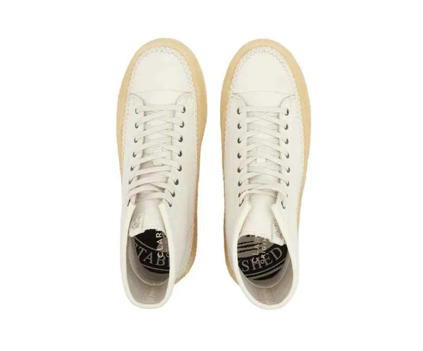 Clarks Men's Caravan Mid Off White