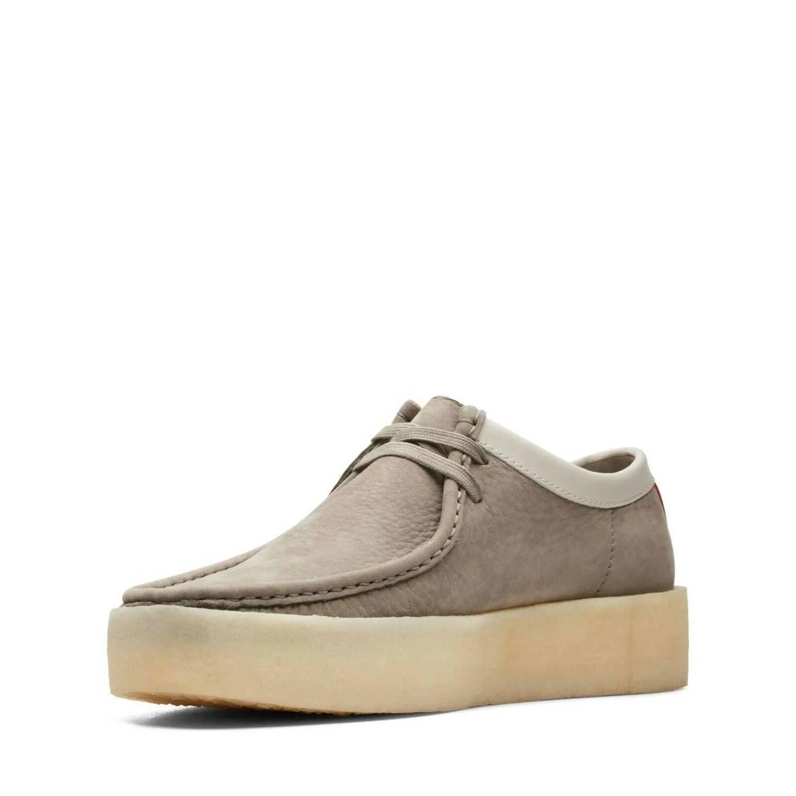 Clarks Men's Shoes Wallabee Cup Grey Nubuck