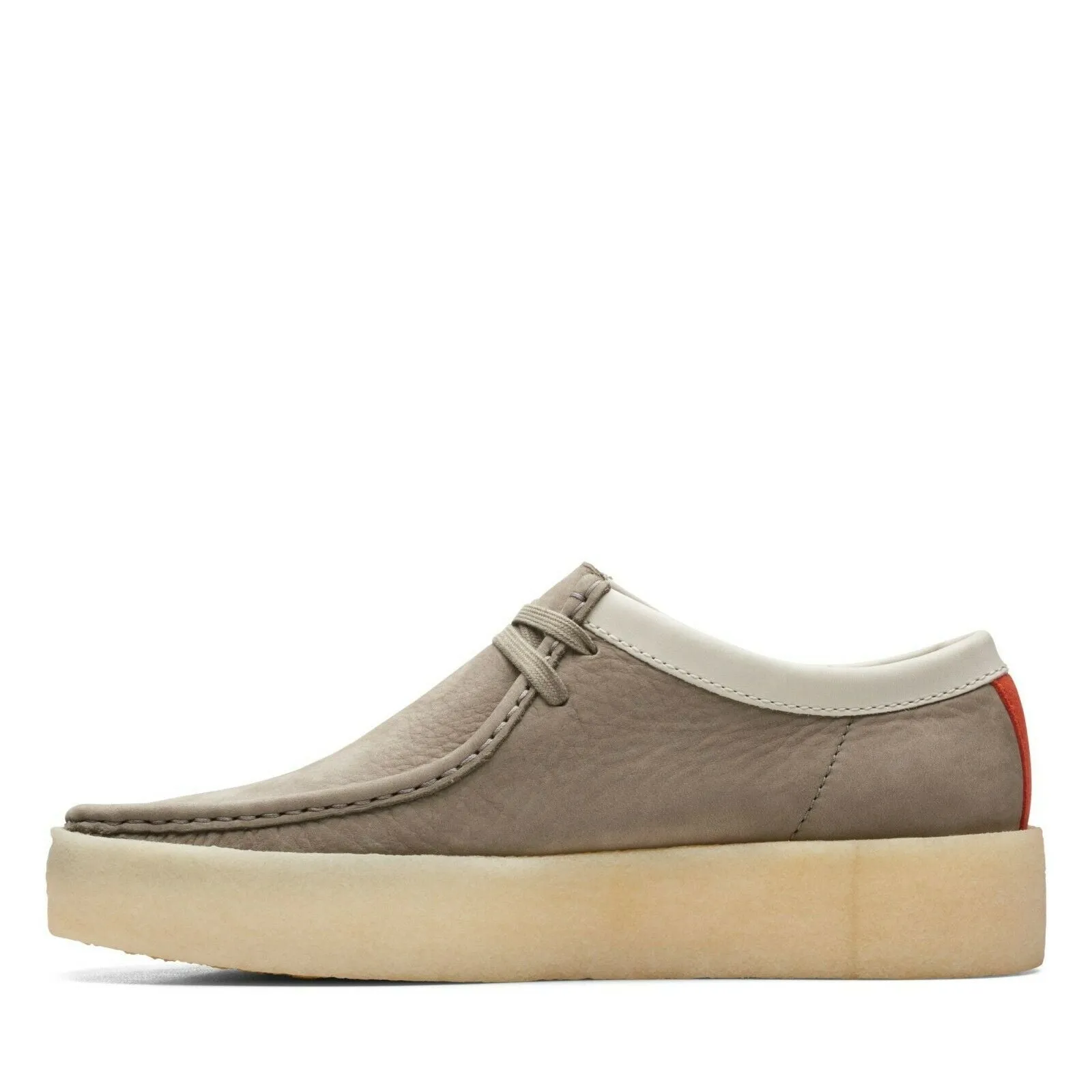 Clarks Men's Shoes Wallabee Cup Grey Nubuck
