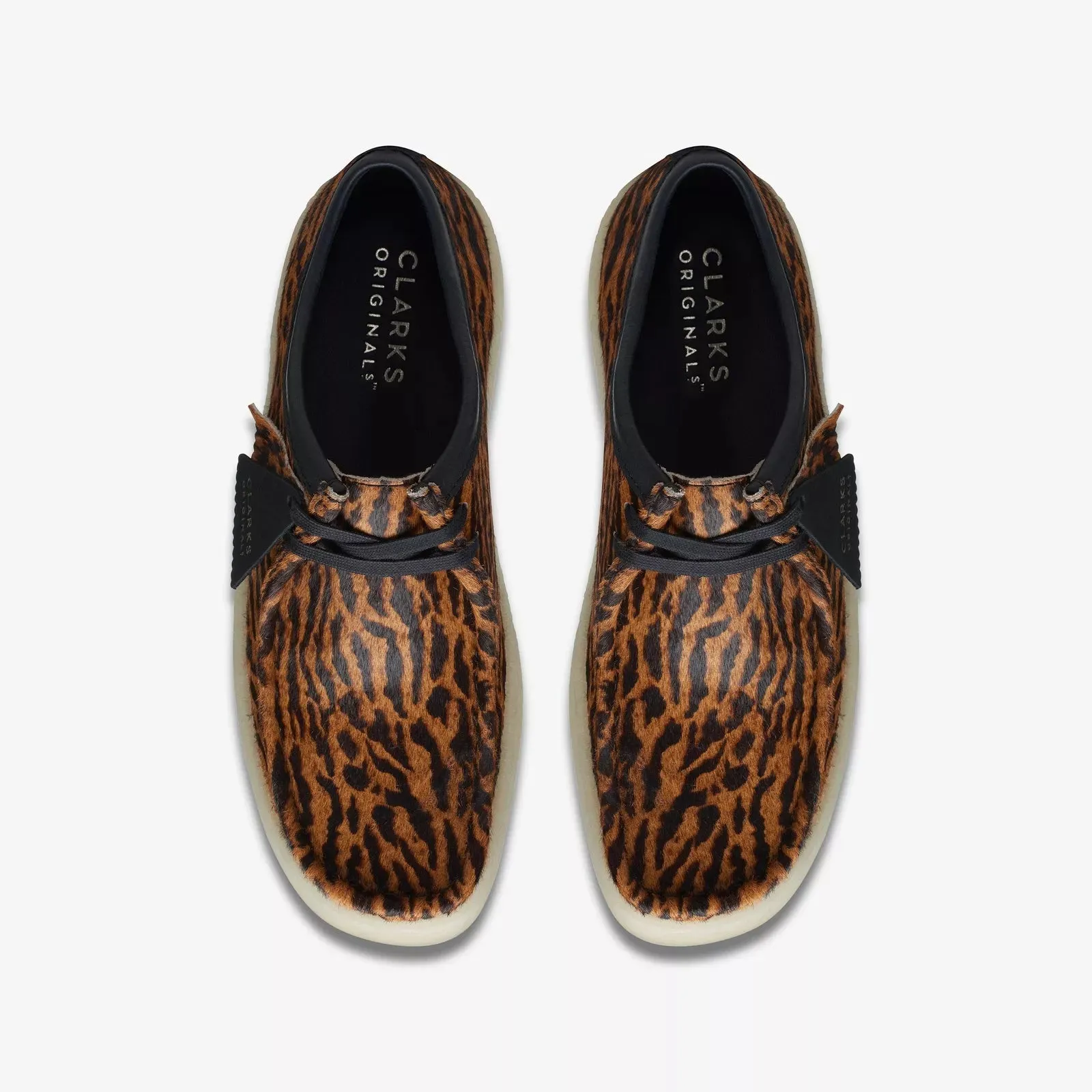 Clarks Men's Wallabee Cup Tortoiseshell Black 26170046