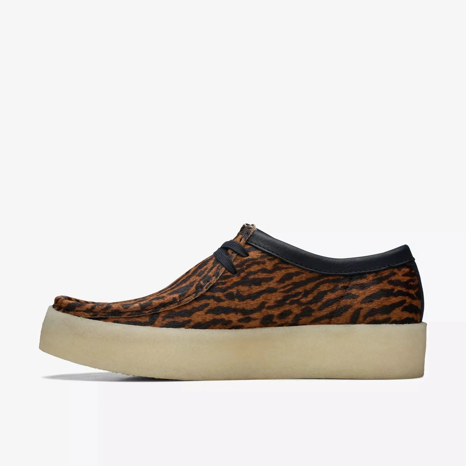 Clarks Men's Wallabee Cup Tortoiseshell Black 26170046