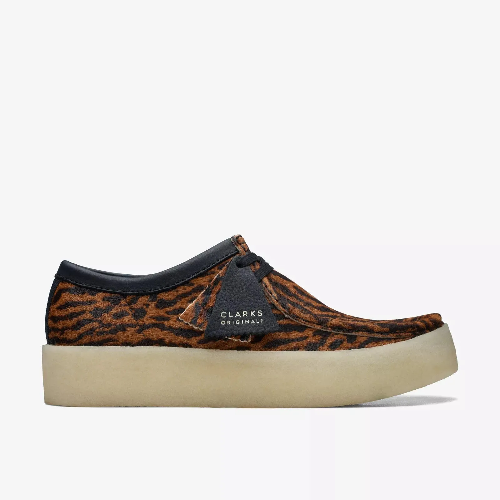 Clarks Men's Wallabee Cup Tortoiseshell Black 26170046