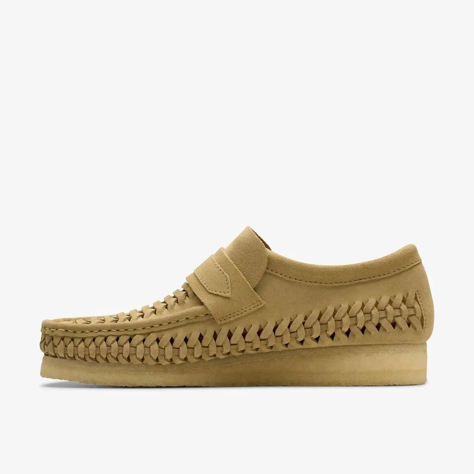 Clarks Men's WBLoafer Weave Maple Suede 26176534