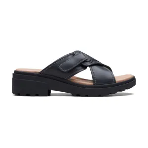 Clarks Women's Coast Cross Black Leather