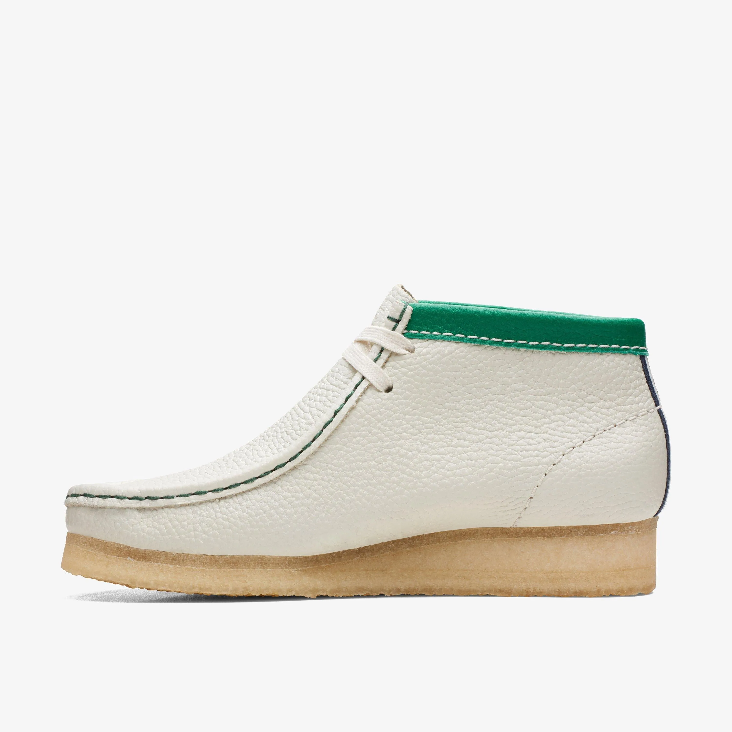 Clarks Women's Wallabee Boot White 26165818