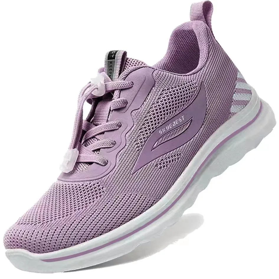 Comfortable Adjustable Sneakers with Supportive Mesh for Outdoor Running