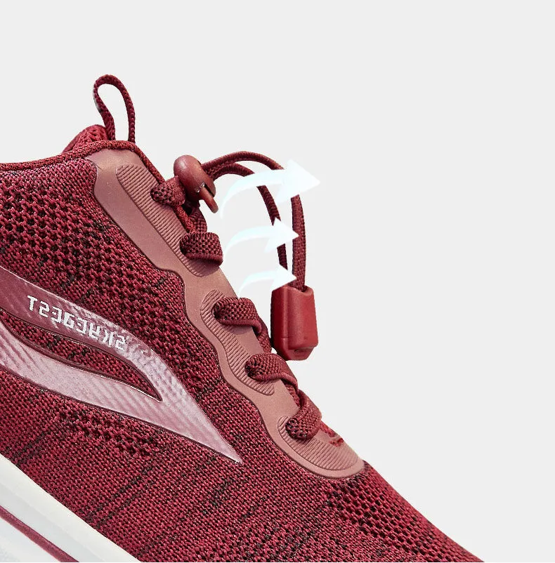 Comfortable Adjustable Sneakers with Supportive Mesh for Outdoor Running
