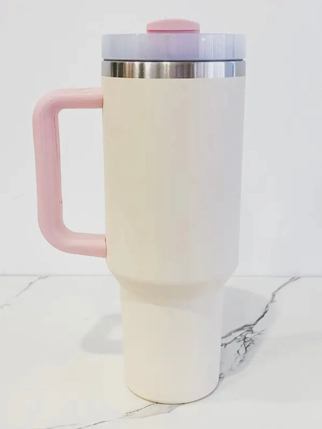 Coquette Bow Tumblers: Cream