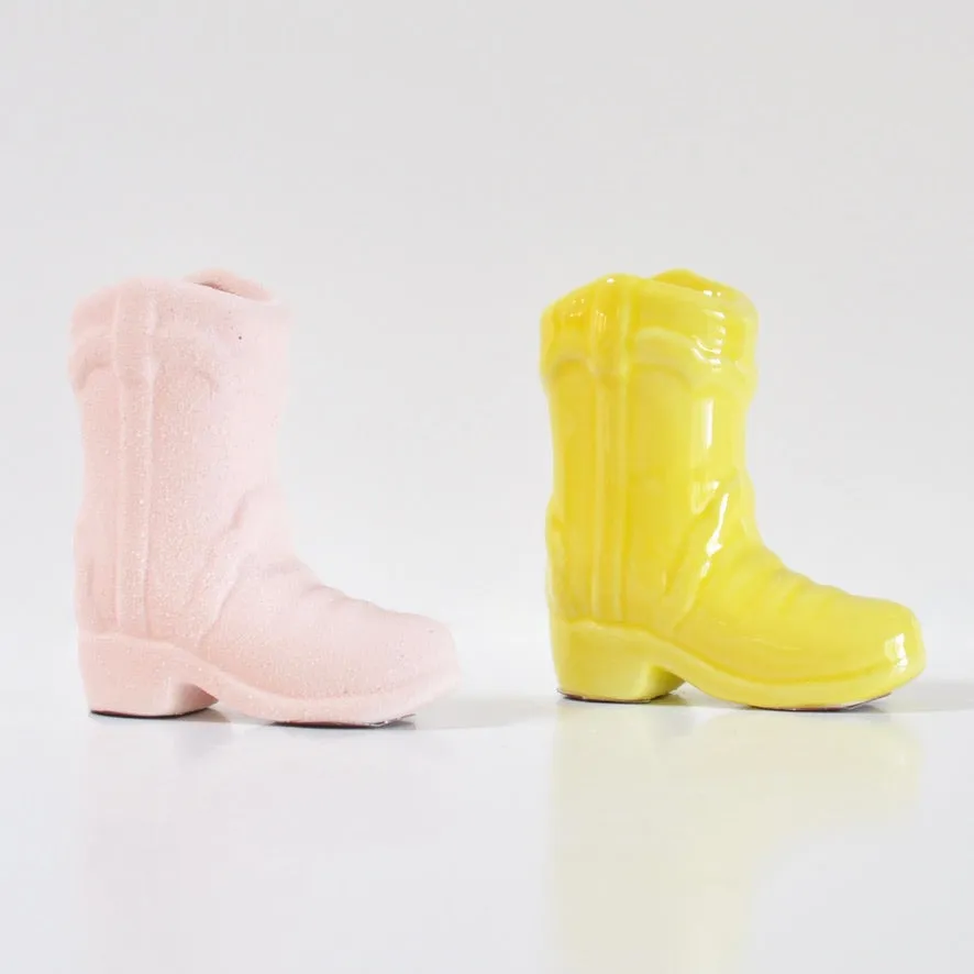 Cowboy Boot Match Holder With Strike Pad