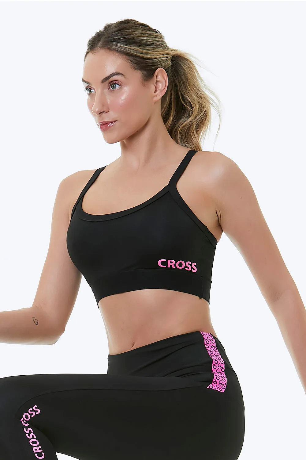CROSS CROP BRA/TOP