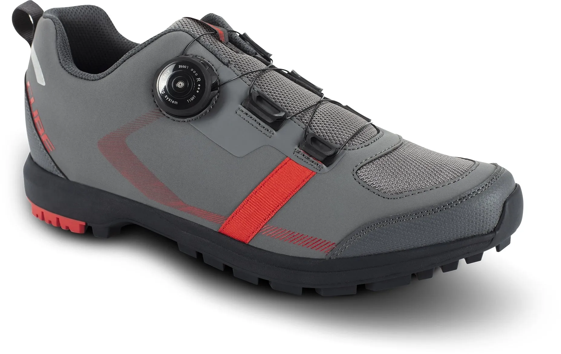 CUBE SHOES ATX LOXIA PRO DARK GREY/RED