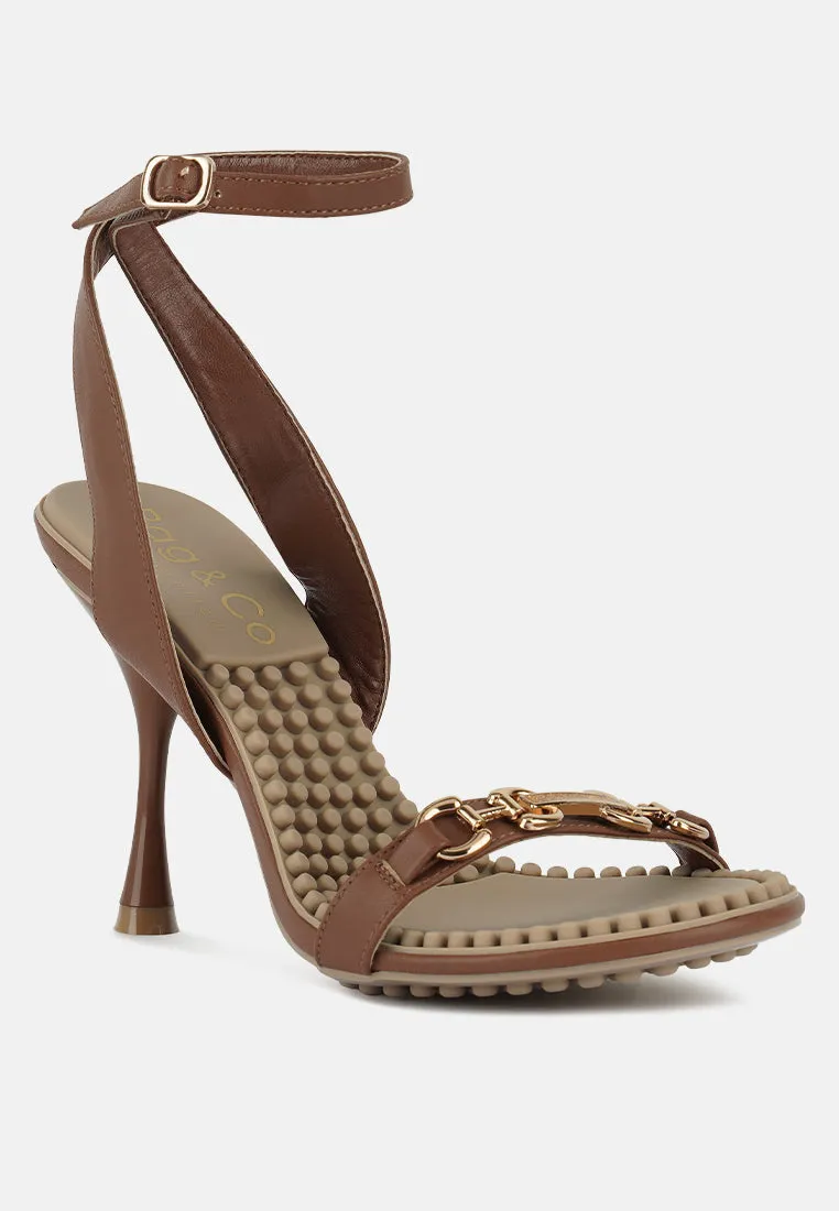 Daenerys Mid Heeled Sandals By Ruw