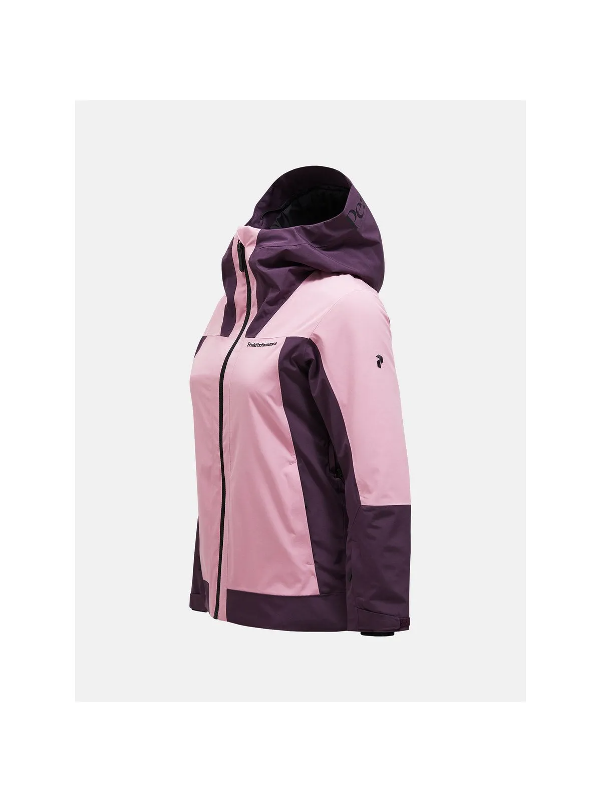 Damska kurtka na narty Peak Performance W Rider Tech Insulated Ja brązowy