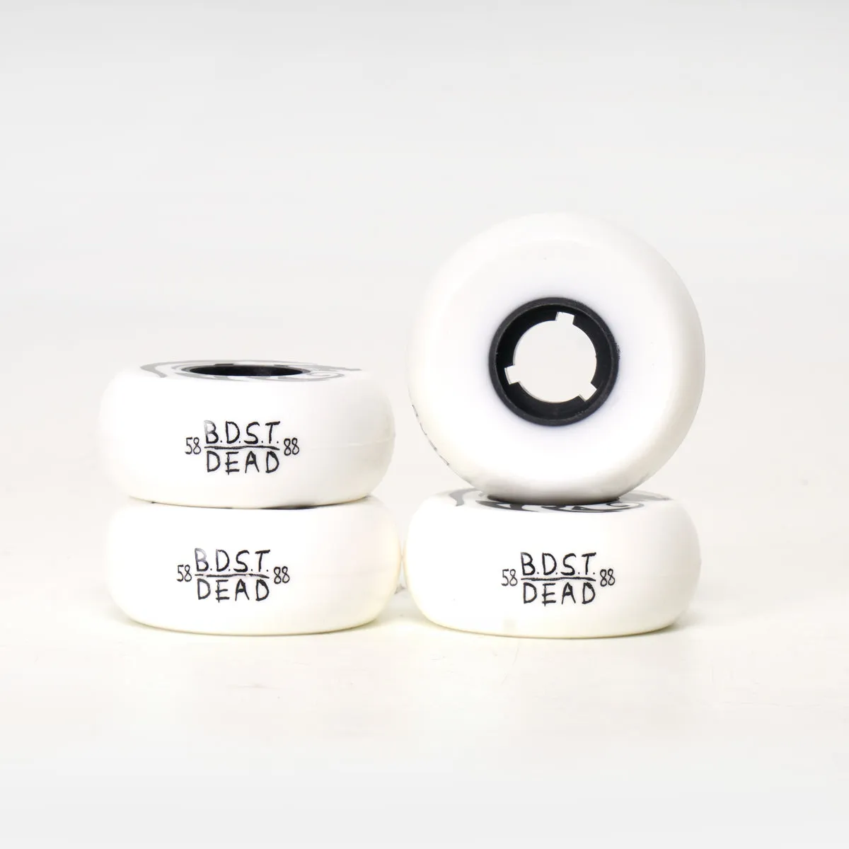 Dead X BDST 58mm 88a Wheels (Black Dragon Skate Team)