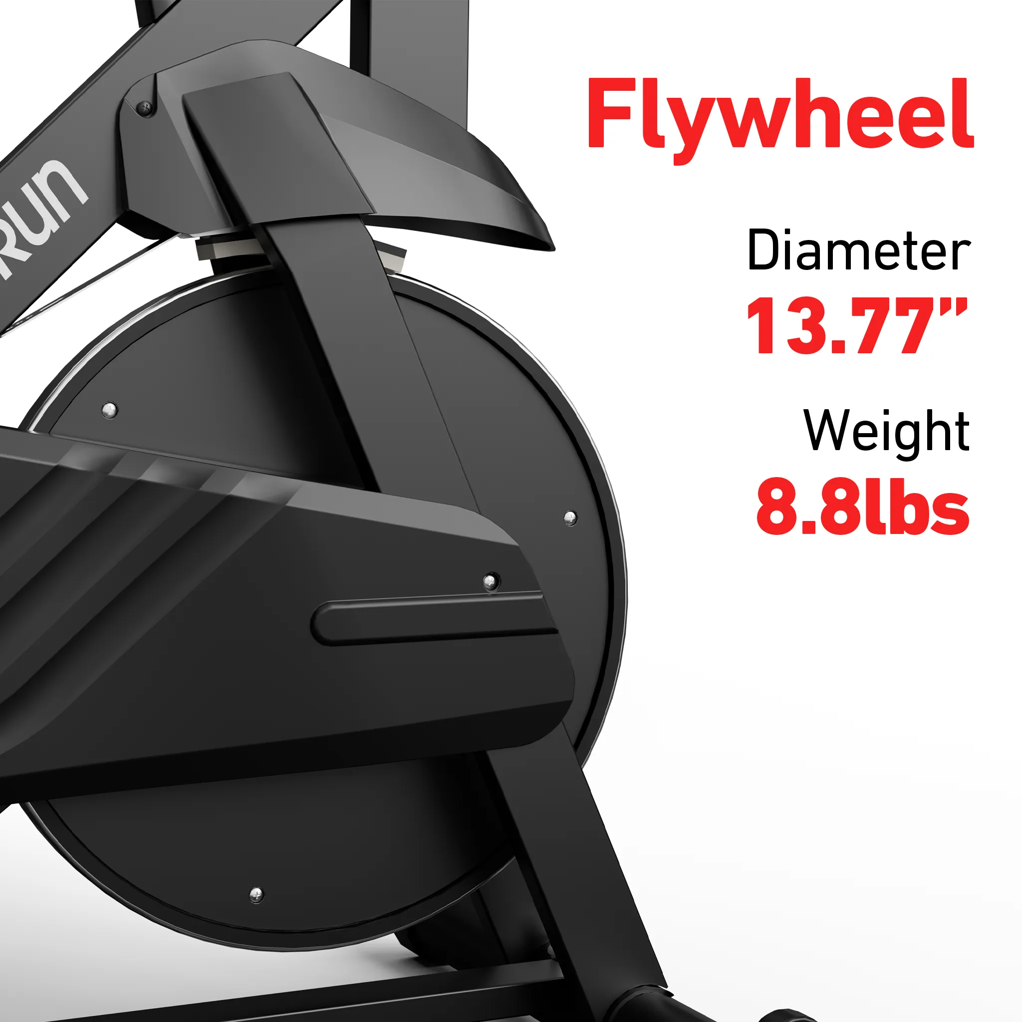 DeerRun S500 Indoor Smart Stationary Cycling Bike with PitPat App, 1-32 Magnetic Resistance-Black
