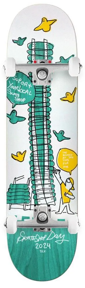 Deluxe Shop Keeper SSD24 x Venom Custom Complete Skateboard - 8.06"