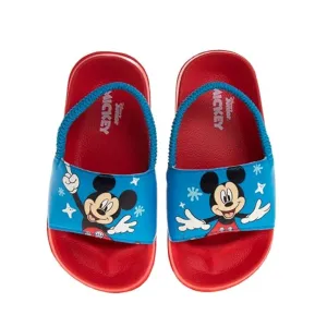 Disney Mickey Mouse Slides Beach Backstrap Slip-on Sandal (Toddler - Little Kid)