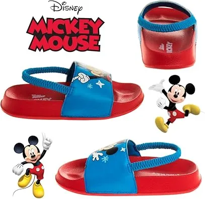Disney Mickey Mouse Slides Beach Backstrap Slip-on Sandal (Toddler - Little Kid)