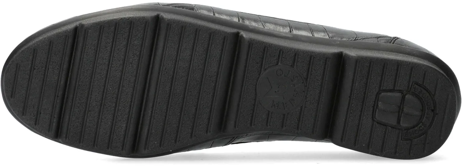 'Diva'women's moccasin - Black