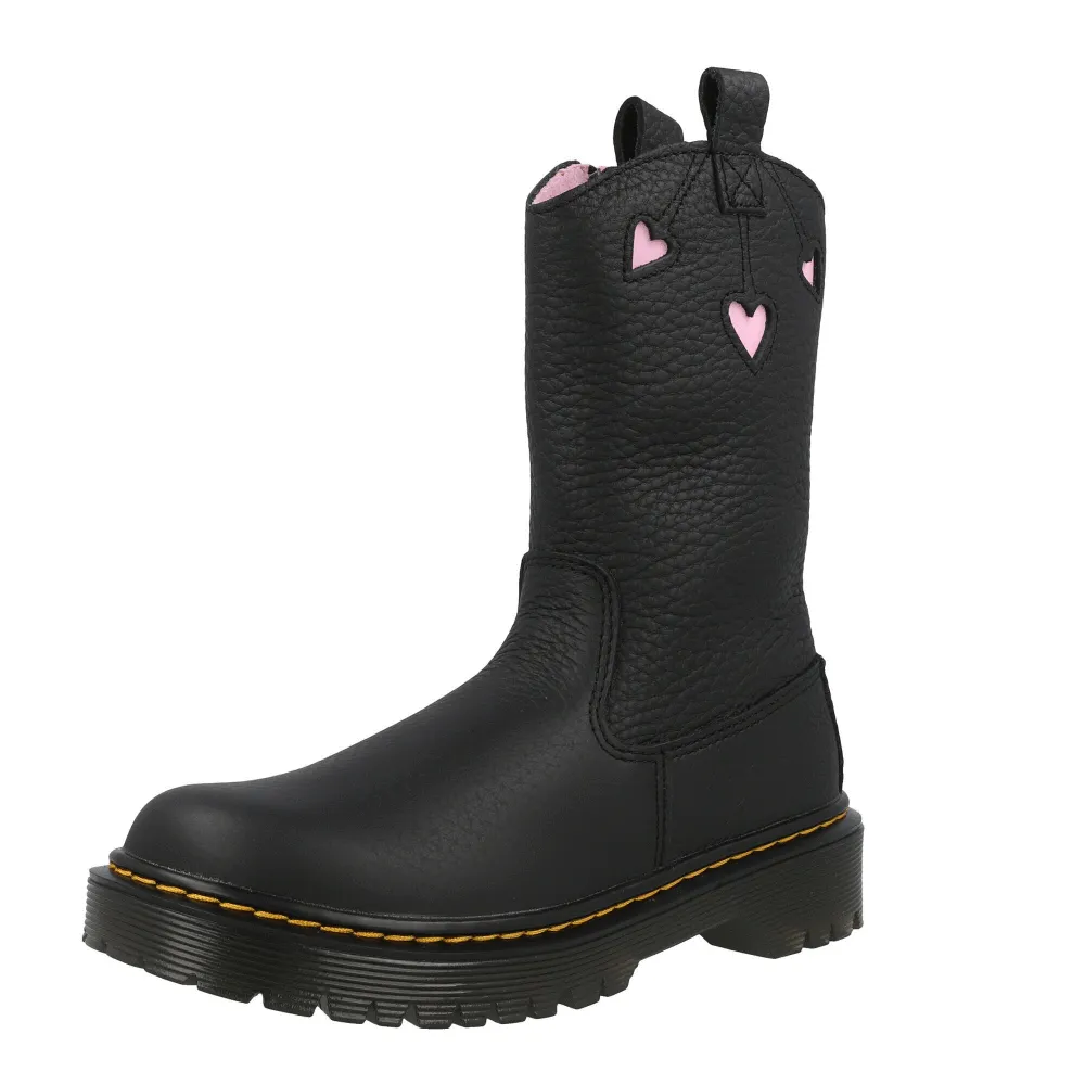 Dr Martens Bex Heart Black Boots