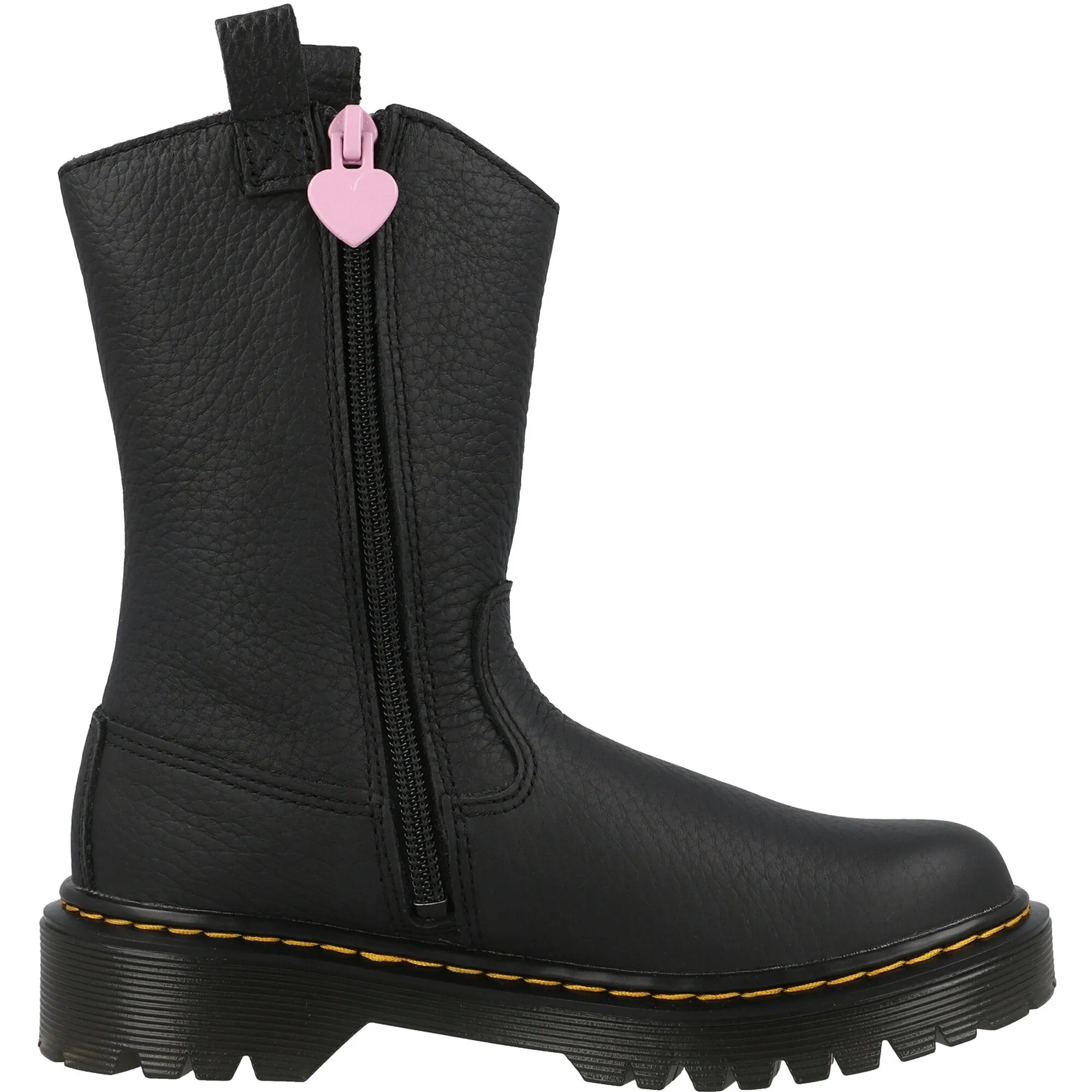 Dr Martens Bex Heart Black Boots