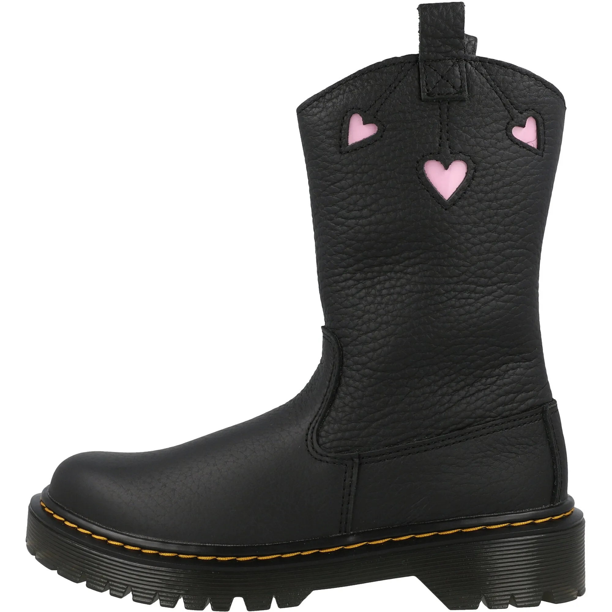 Dr Martens Bex Heart Black Boots