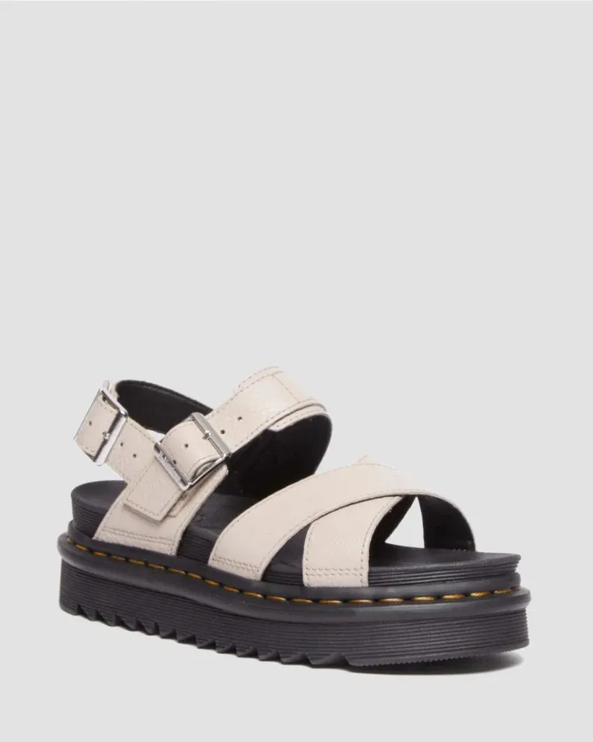 Dr Martens Voss II Cross Strap Sandal Vintage Taupe