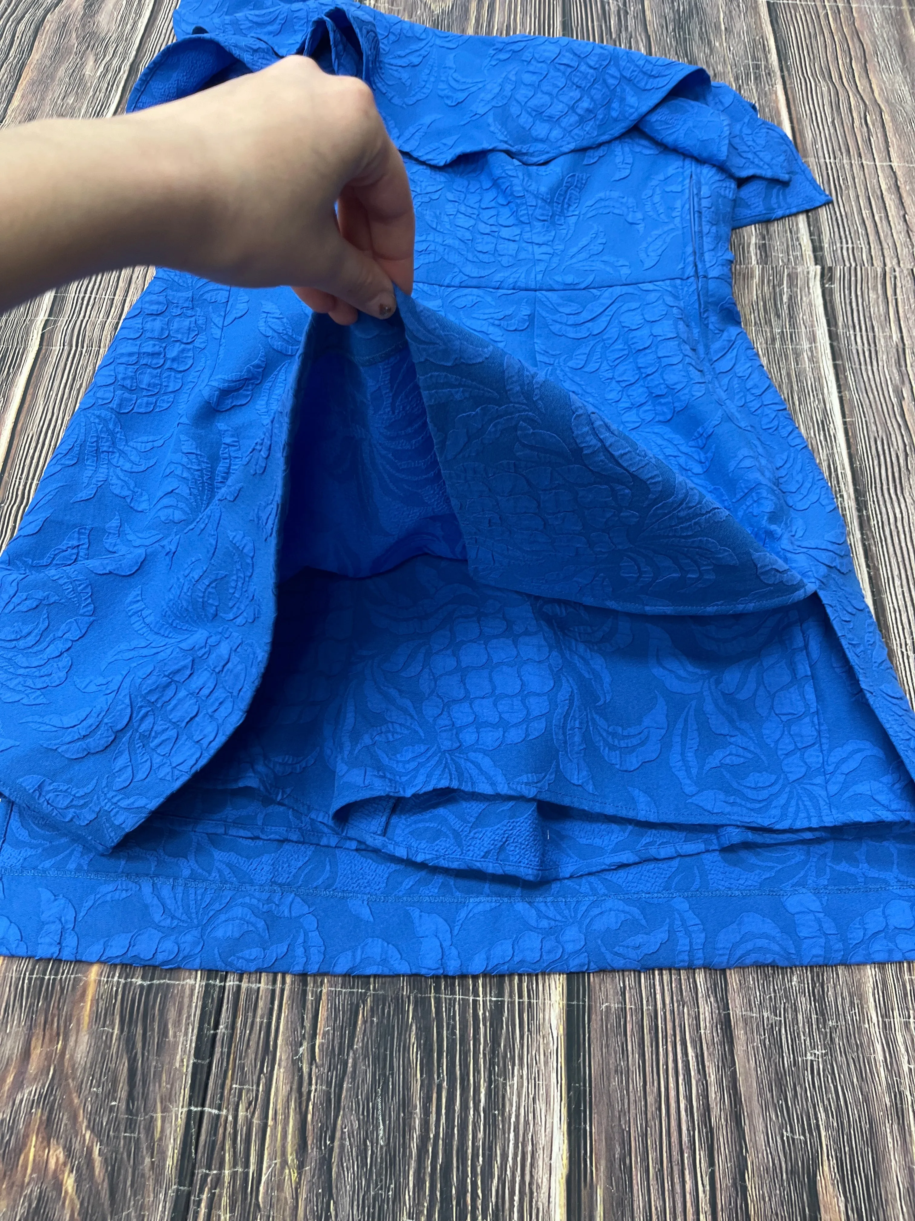 Dress Casual Short By Lilly Pulitzer In Blue, Size: 16