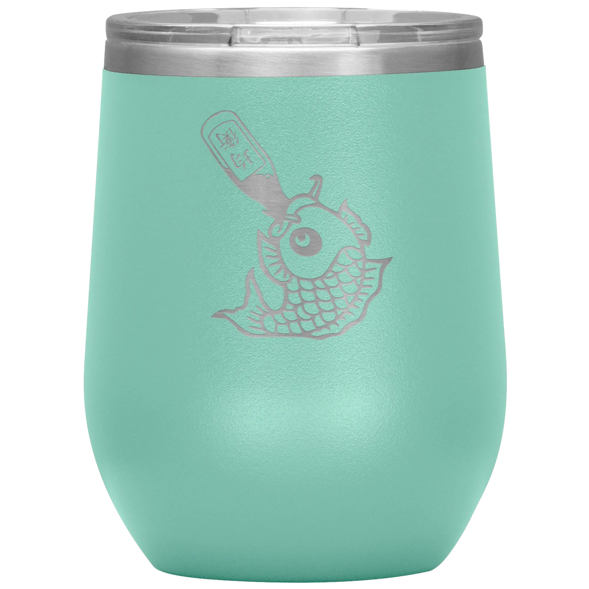 Drunk Like Fish - Wine Tumbler