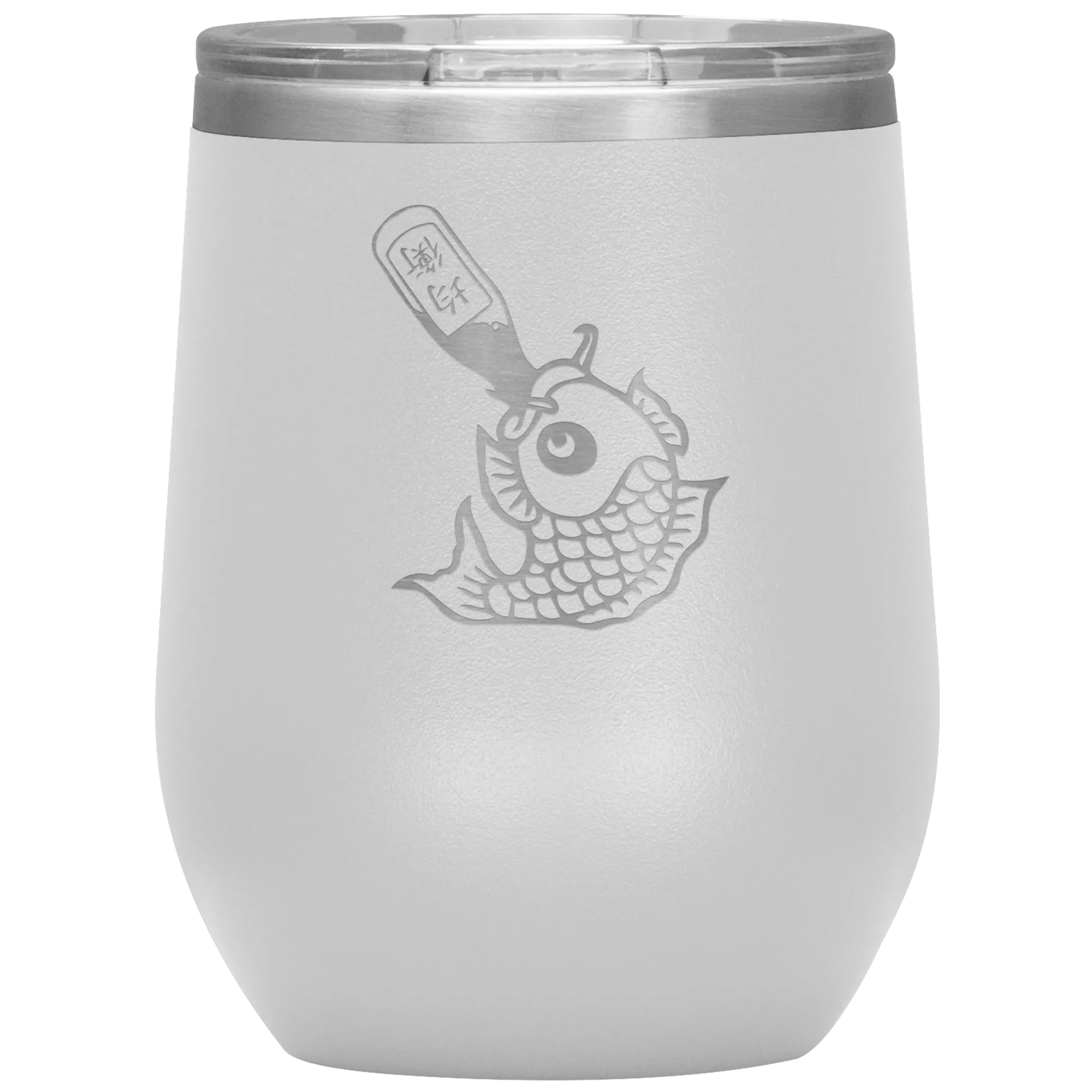 Drunk Like Fish - Wine Tumbler