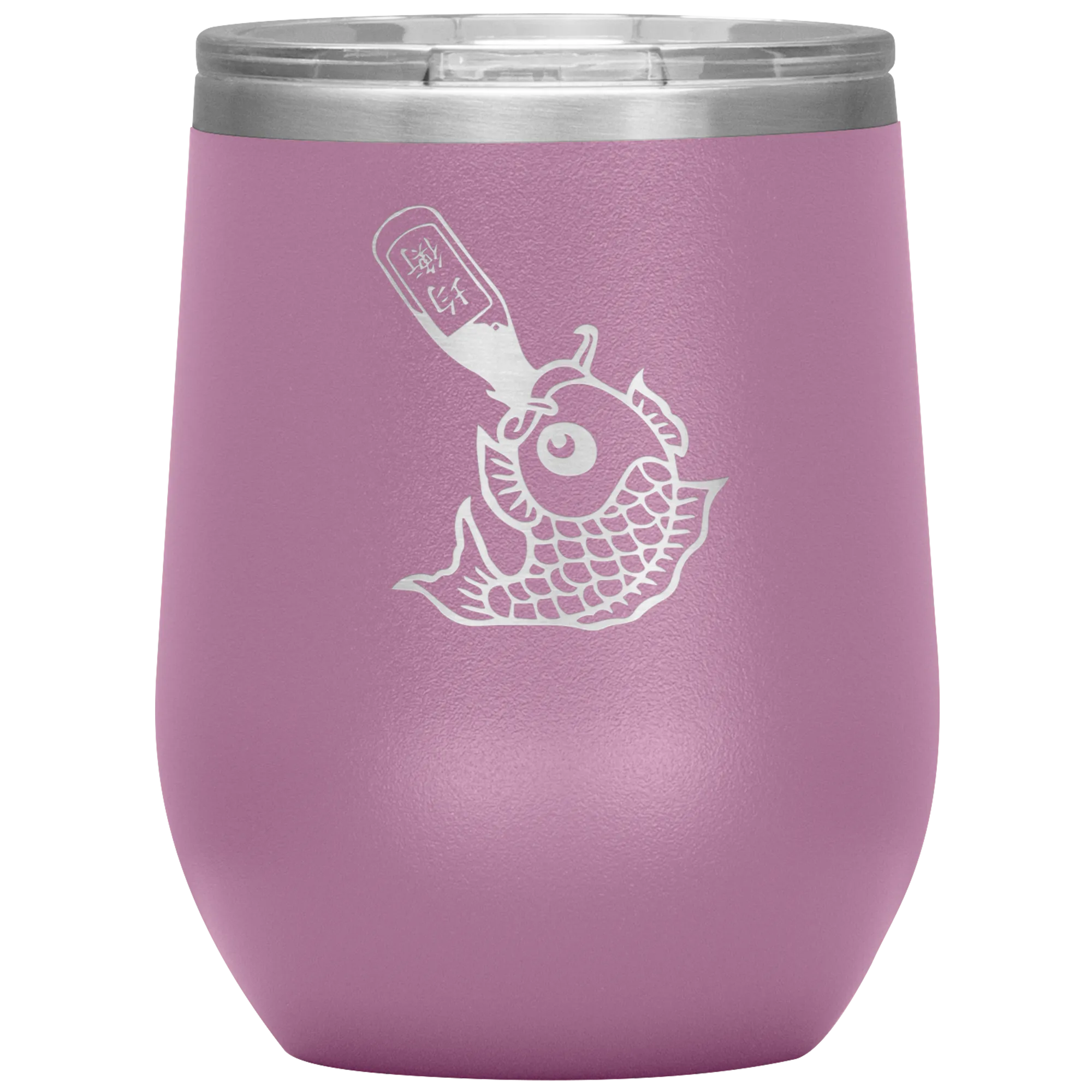 Drunk Like Fish - Wine Tumbler