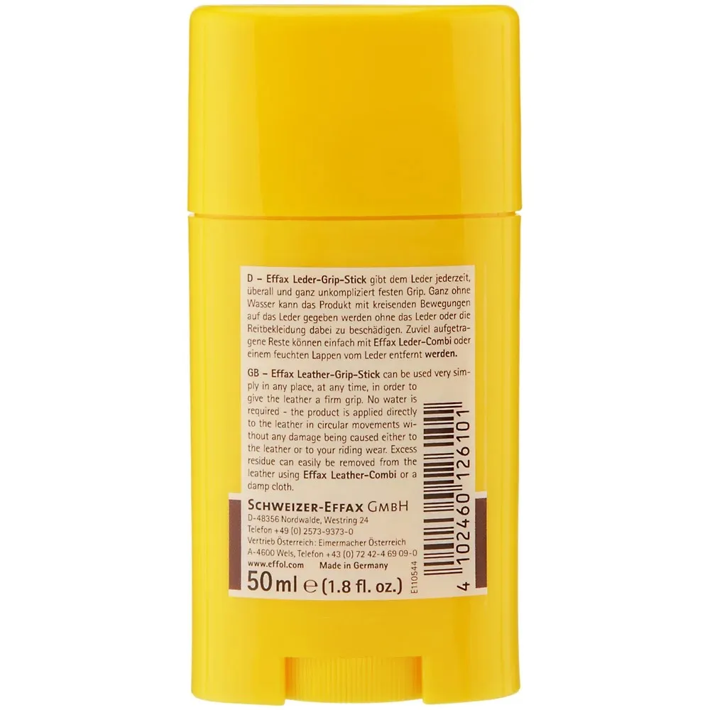Effax Leather Tack & Saddle Grip Anti-Slip Stick 50ml