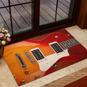 Electric Guitar Doormat Bath Mat Indoor Outdoor Carpets Home Decor Floor Mat Living Room Bedroom Doormats