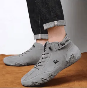 Elegant Handmade Suede Boots