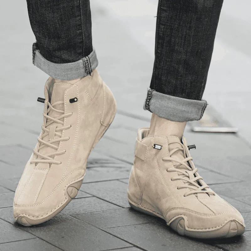 Elegant Handmade Suede Boots
