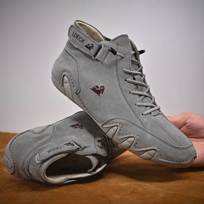 Elegant Handmade Suede Boots