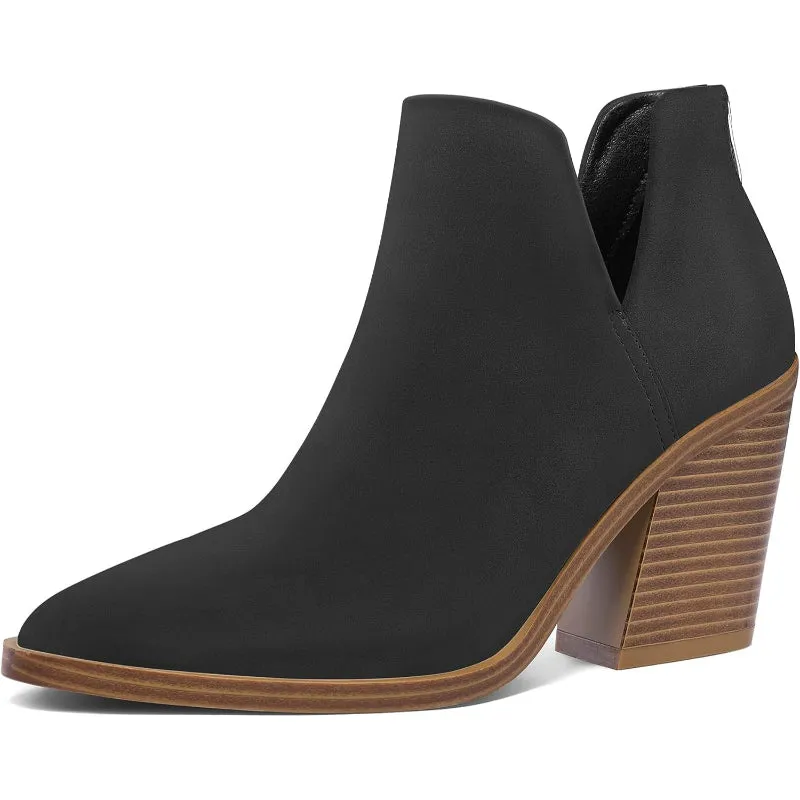 Elegant Pointed Patterned Boots
