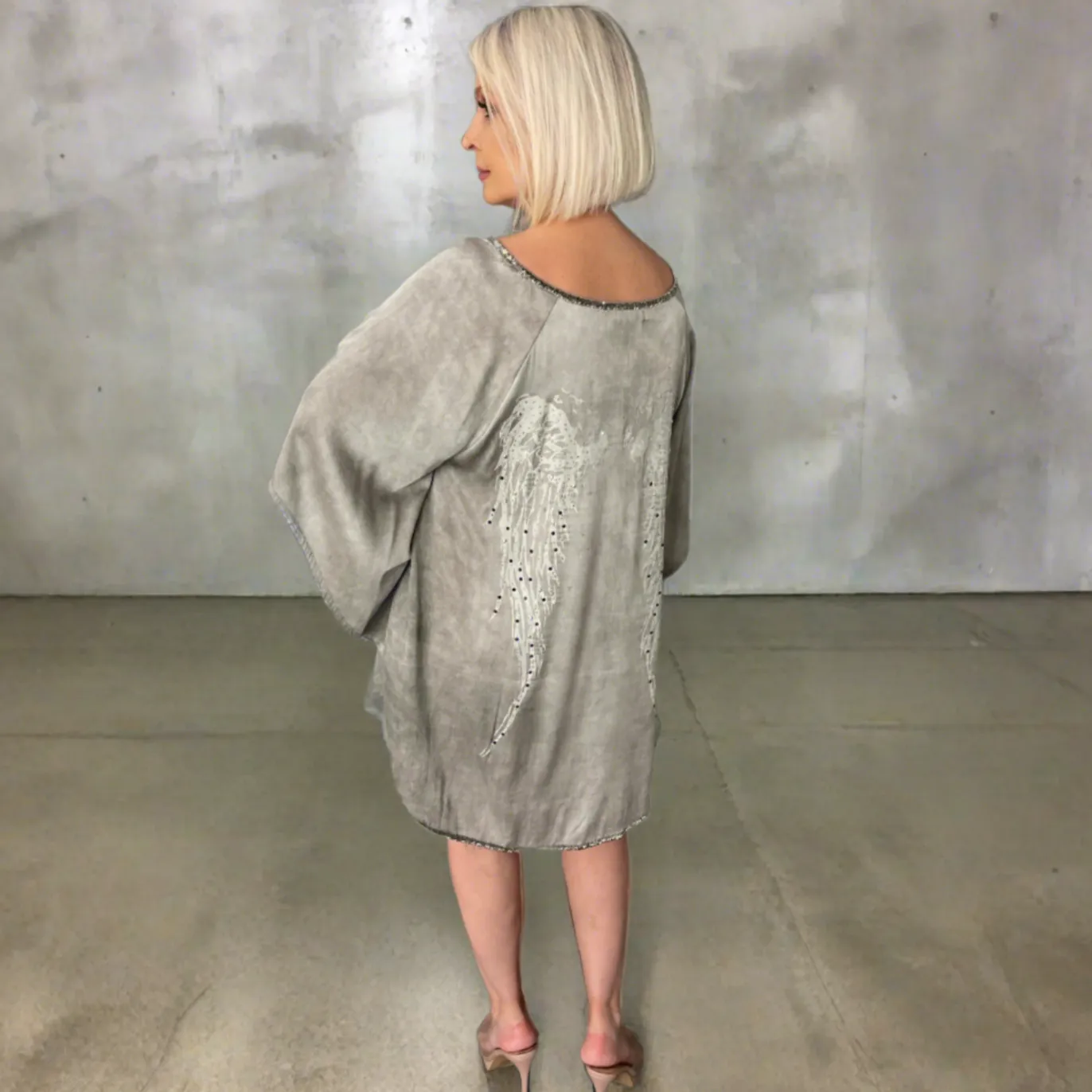 Elila Amani Wing Kaftan Dress