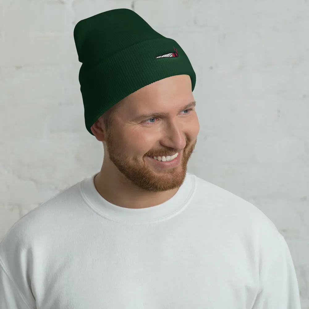 Embroidered Doobie Logo - Cuffed Beanie