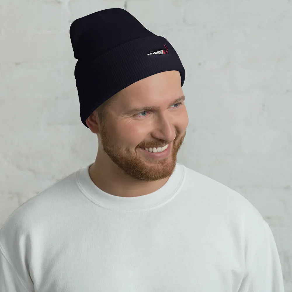 Embroidered Doobie Logo - Cuffed Beanie