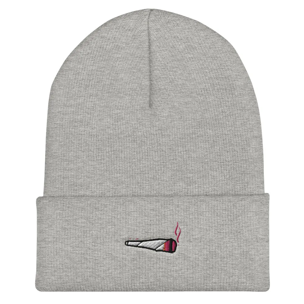 Embroidered Doobie Logo - Cuffed Beanie
