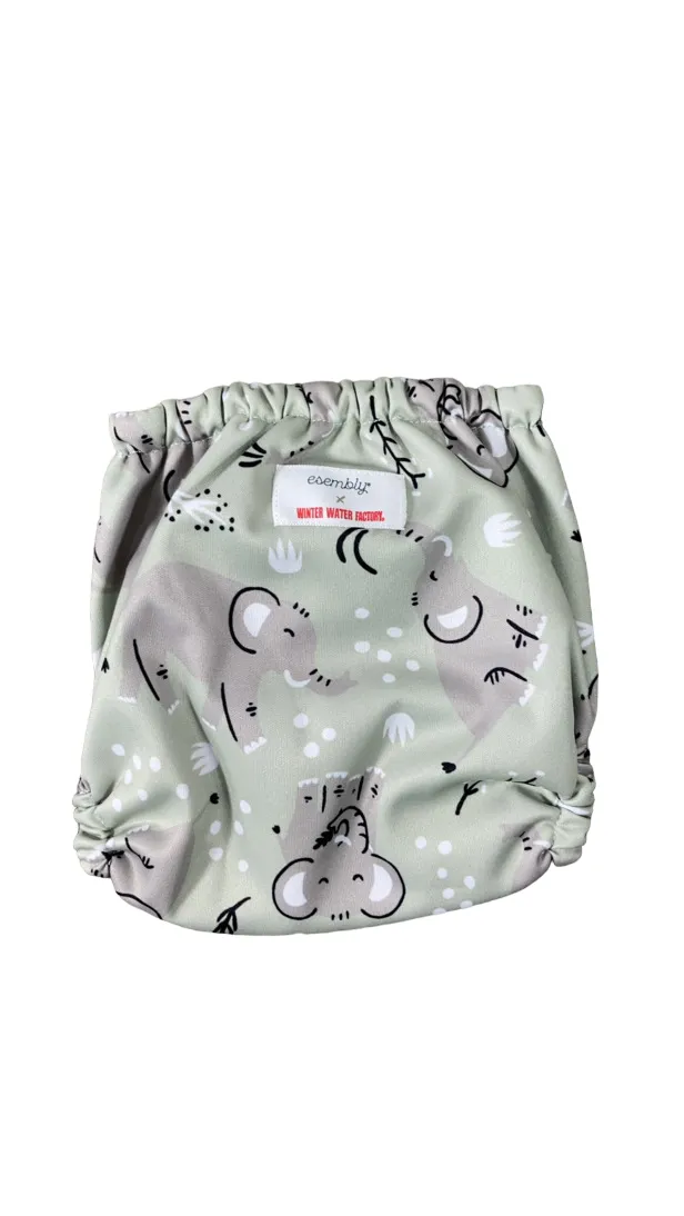 Esembly Outer, Elephants, Size 1, 1 Pack